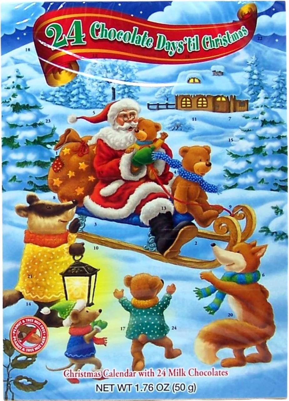 Адвент календар з шоколадом Alberts Advent Calendar 50г