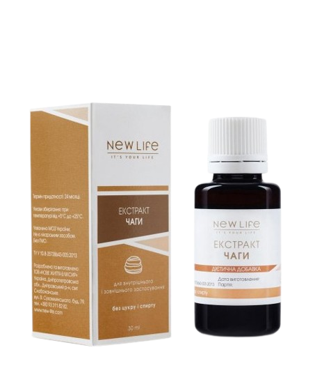 Екстракт Чаги NEW LIFE 30 мл