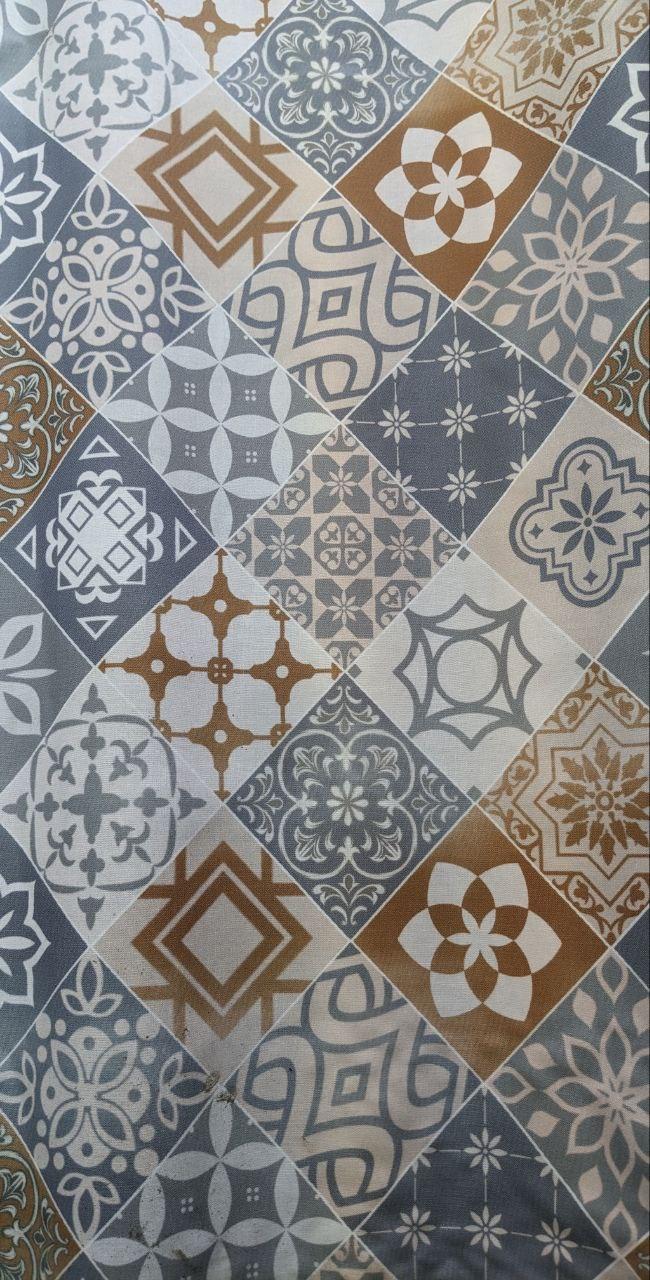 Клейонка ПВХ на тканинній основі преміум товста Мозаїка, фото 1