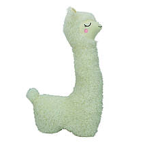 М'яка іграшка Альпака, Обіймашка Альпака, беж, 63 см