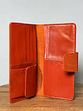 Шкіряний гаманець ручної роботи, фото 3