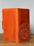 Шкіряний гаманець ручної роботи, фото 2
