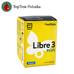 Сенсор FreeStyle Libre 3 Plus (Фристайл Либре 3 Плюс)