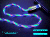 Магнітний кабель Kaku KSC-115 LED Magnetic USB Type-C 1м з підсвіткою, фото 3