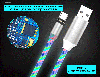 Магнітний кабель Kaku KSC-115 LED Magnetic USB Type-C 1м з підсвіткою, фото 5
