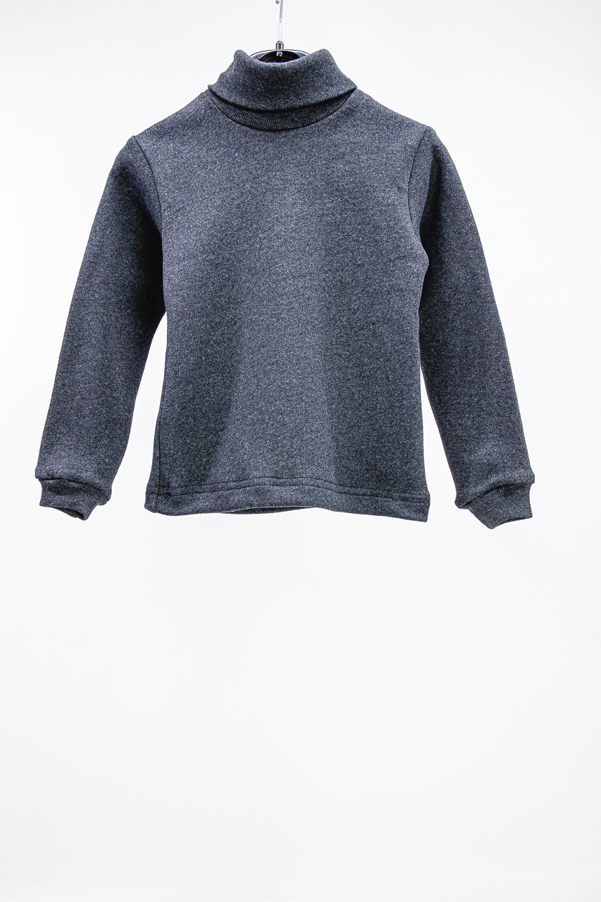 Дитяча тепла базова водолазка стрейч-начос, фото 1