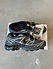 Кросівки Salomon XT-6 gore-tex black grey чоловічі Саломон Гортекс сірі з чорним термо осінь євро зима, фото 3