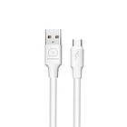Кабель USB Type-C WUW X168 5А 1m white