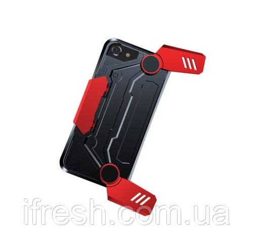 Чохол Baseus Gamer Gamepad Case (with bracket) для iPhone SE 2022/ 2020/ 8/ 7, Red (WIAPGM-A02), фото 1