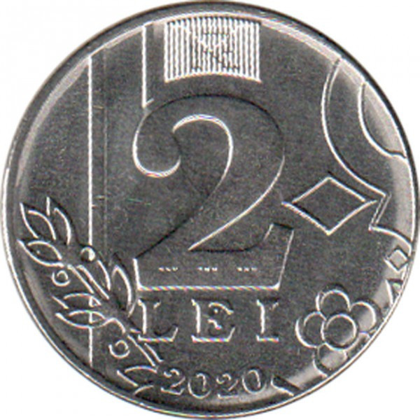 Молдова 2 леїв, 2018-2024  №2686