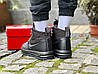Чоловічі зимові кросівки Nike Lunar Force Duckboot Black Чорні Взуття Найк Лунар Форс високі з хутром, фото 10
