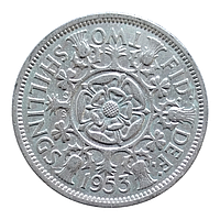 Велика Британія 2 шилінги (флорин), 1953