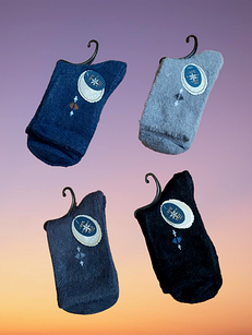 Шкарпетки жіночі норкова вовна YH23-2 р.23-25. Від 10 пар до 27грн