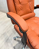 Офісне крісло BOSS KO22KAR КАРАМЕЛЬНИЙ Компютерне крісло + підніжка, фото 8