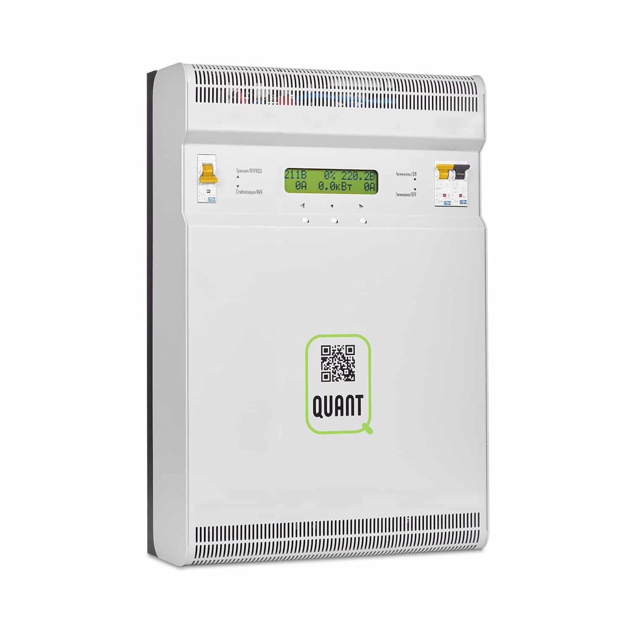 Стабілізатор напруги Quant-5,5 (інверторний, потужність 5,5 кВт, 1 фаза)