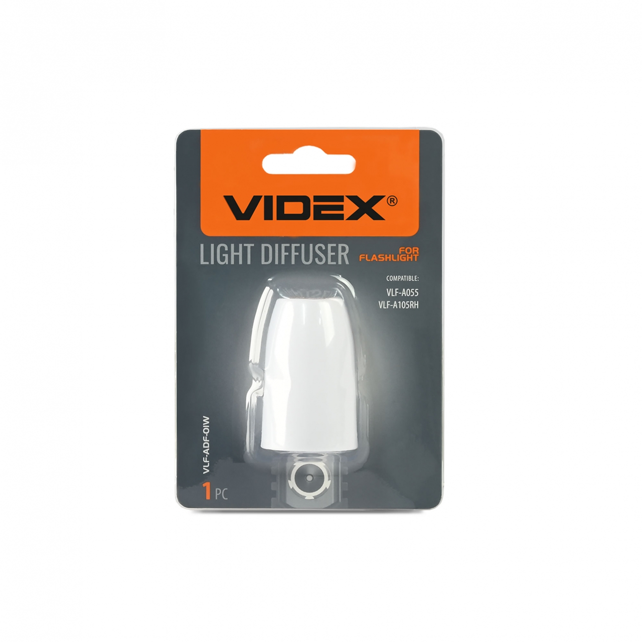 Розсіювач світла для ліхтариків Videx VLF-ADF-01W