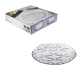 Набір тарілок Pasabahce Estrella 280 мм 6шт скляних 10683