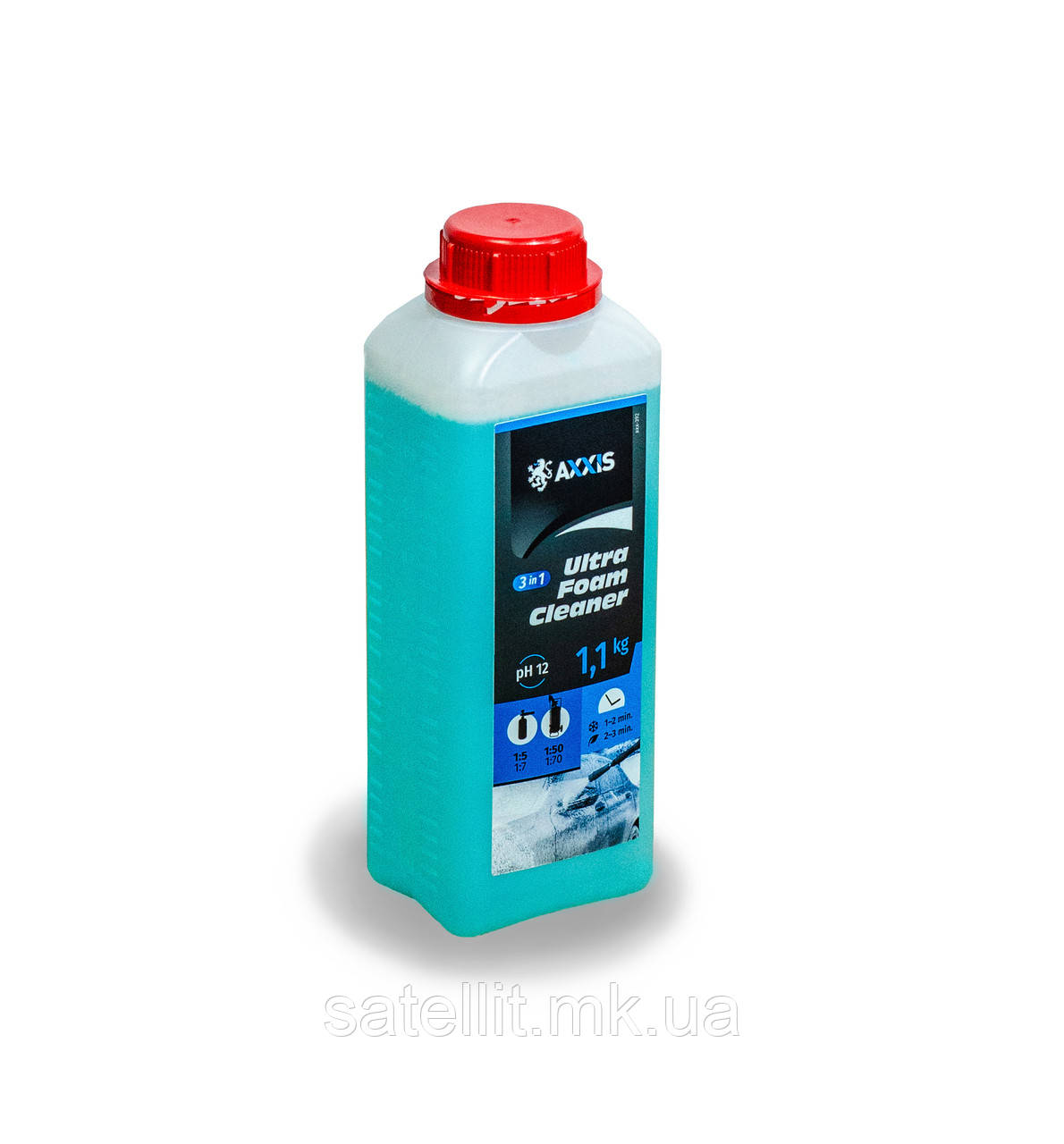 Активна піна AXXIS Ultra Foam Cleaner 3 в 1 (каністра 1л), axx-392