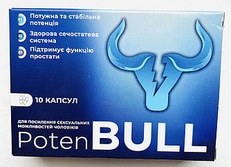 Poten Bull капсули для чоловіків Потенбулл 10 шт