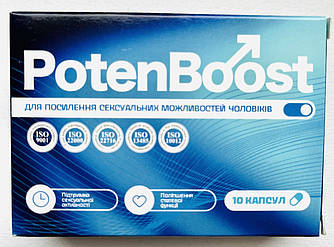 Poten Boost для чоловіків капсули Потен Буст 10 шт