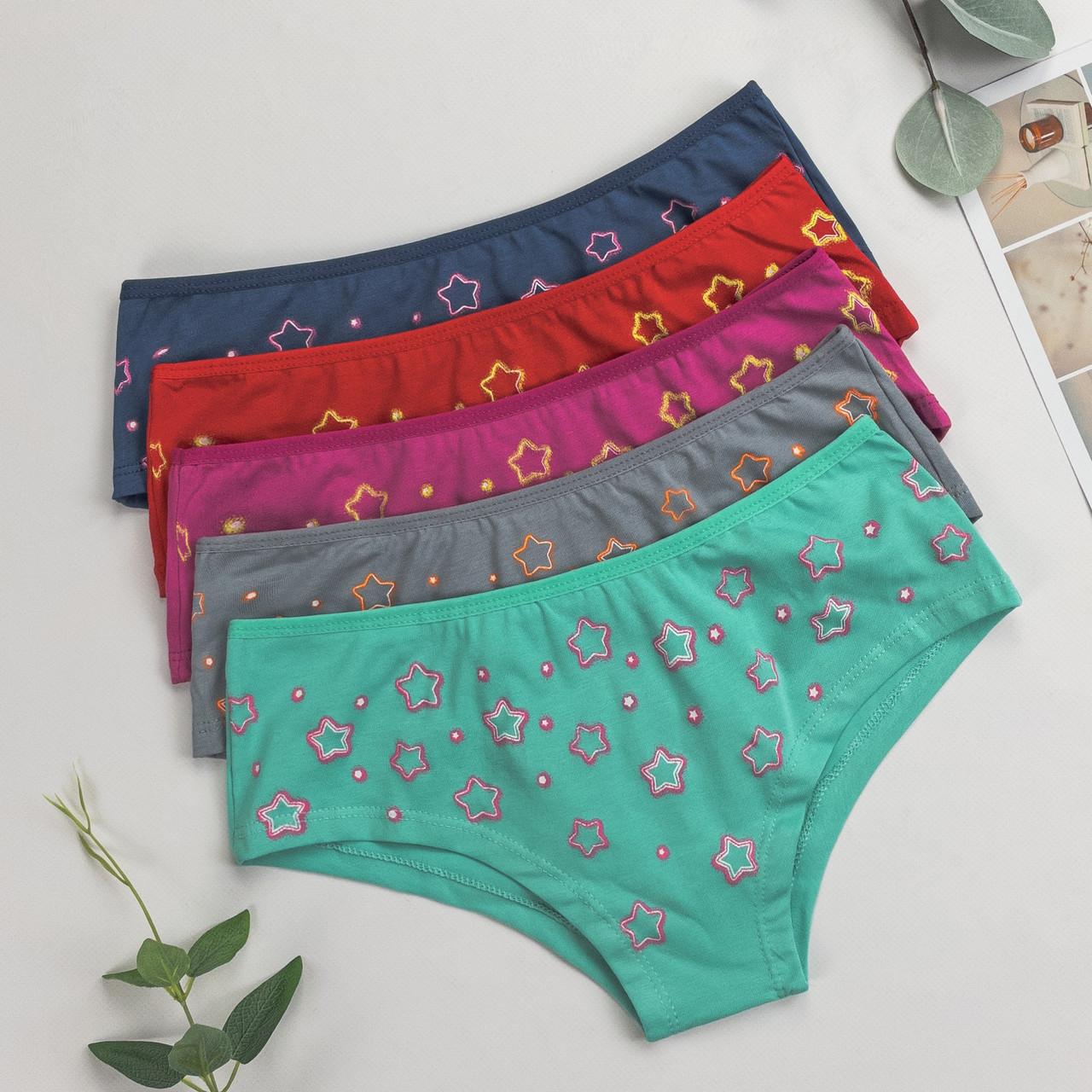 Труси шорти жіночі Nicoletta Туреччина M, L, XL | 5 шт.