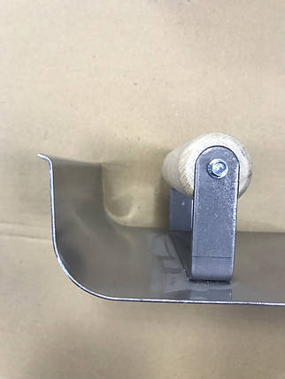 Шпатель для радіусного плінтусу Cove Trowel 2 1/4" R 1" ( 57 мм. R 25 мм. ), фото 3