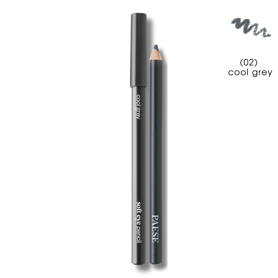 М'який Олівець для очей суперстійкий Pencil Soft Eye Paese 1,5g (02) cool grey