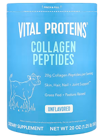 Пептиди колагена без смакових добавок Collagen Peptides Vital Proteins, 567 г