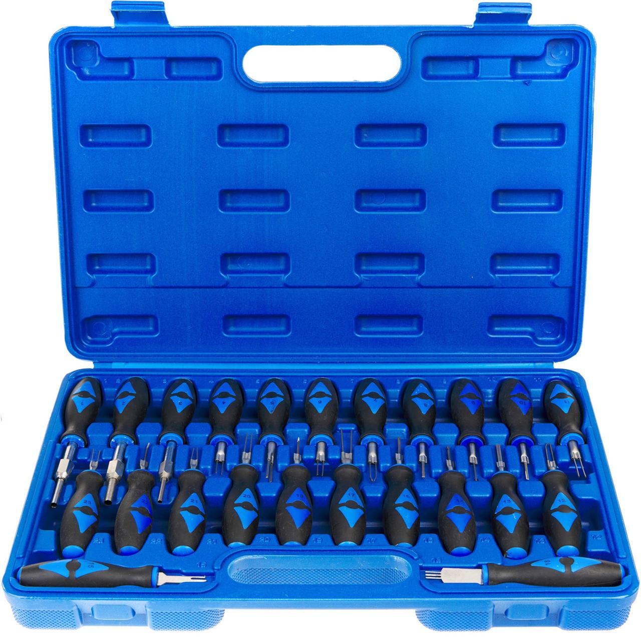 Набір інструментів для ремонту електропроводки автомобіля 23 ел. AL-FA ALDPD23E, фото 1