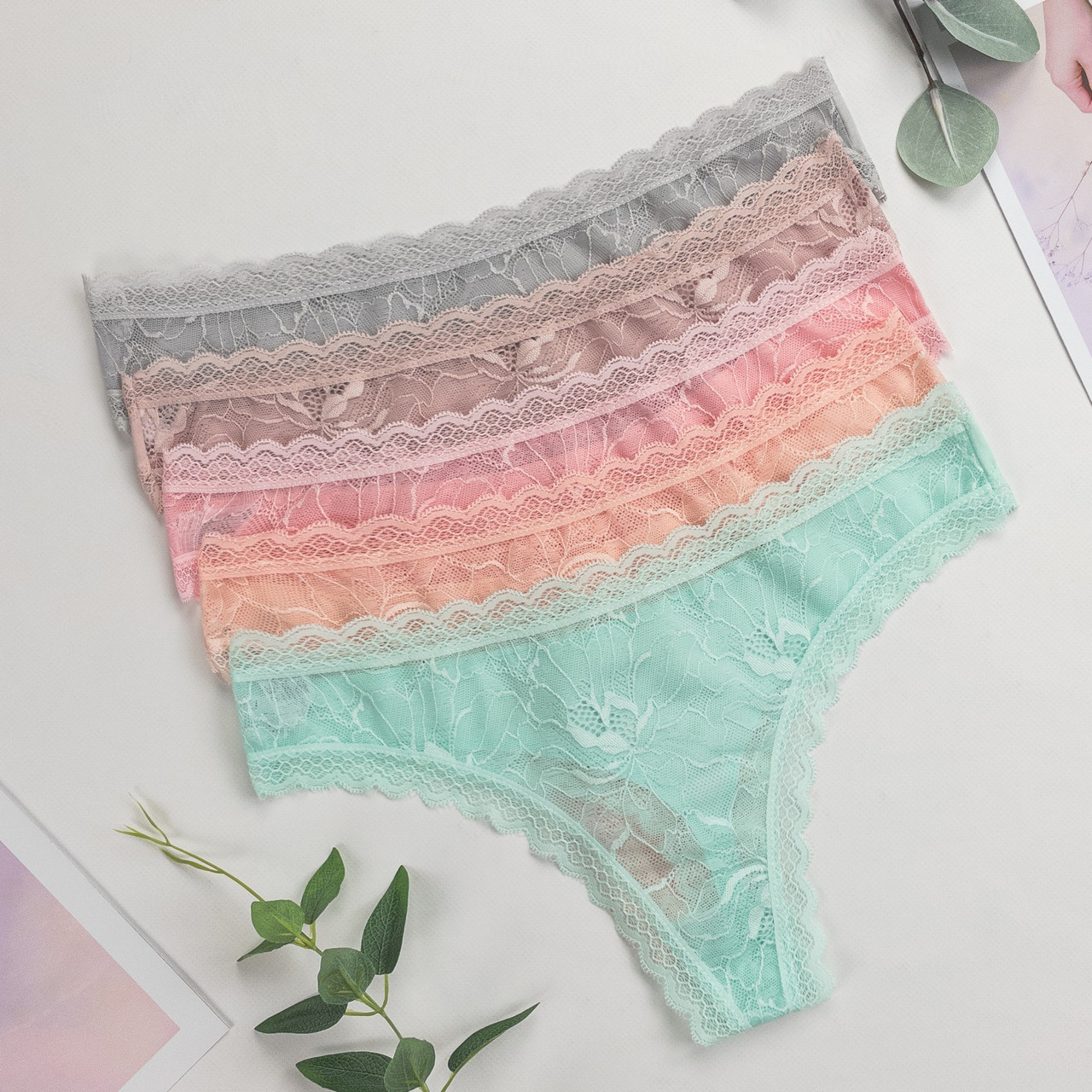 Труси стрінги жіночі Nicoletta Туреччина M, L, XL  |  5 шт.