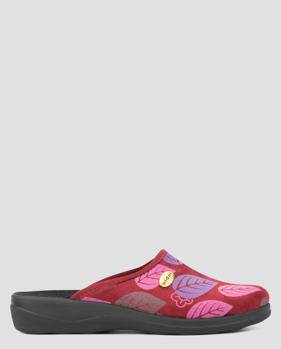 Капці жіночі бордові текстильні Україна Inblu — розмір 36 (22,5 см) (модель: InbCA-5FBordo), фото 1