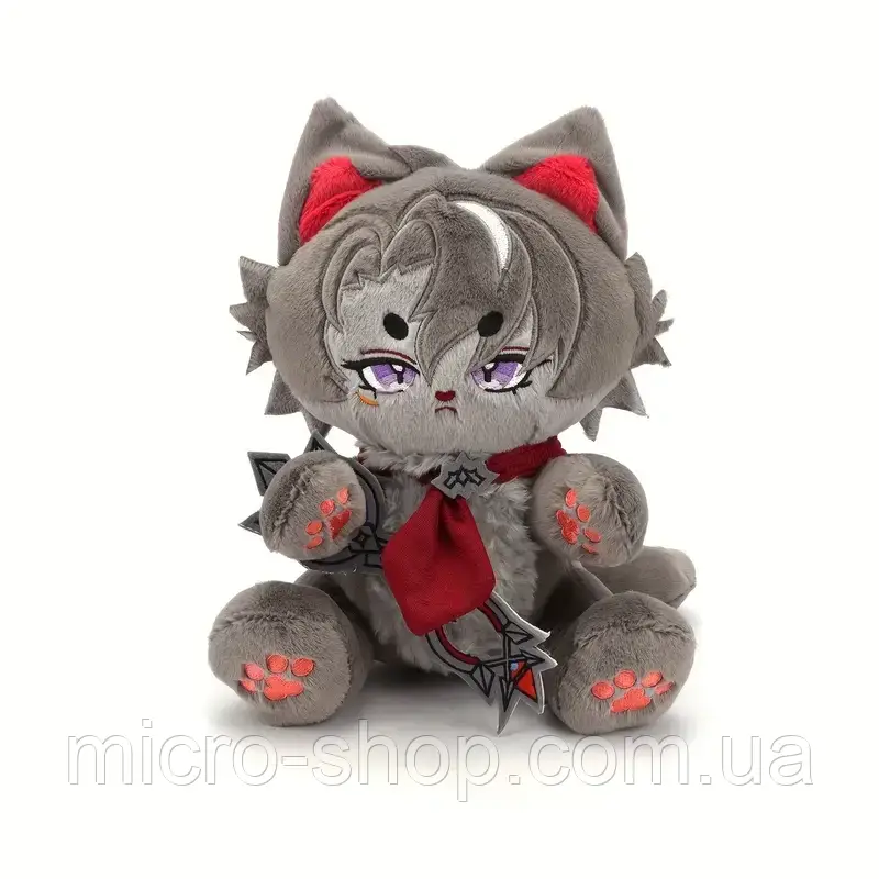 Genshin Impact Wriothesley Meow М'яка іграшка Геншин Імпакт кіт Різлі