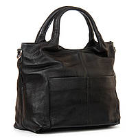 Сумка Женская кожа 9502-9 black.Купити жіночі сумки із натуральної шкіри balisa.com.ua, фото 3