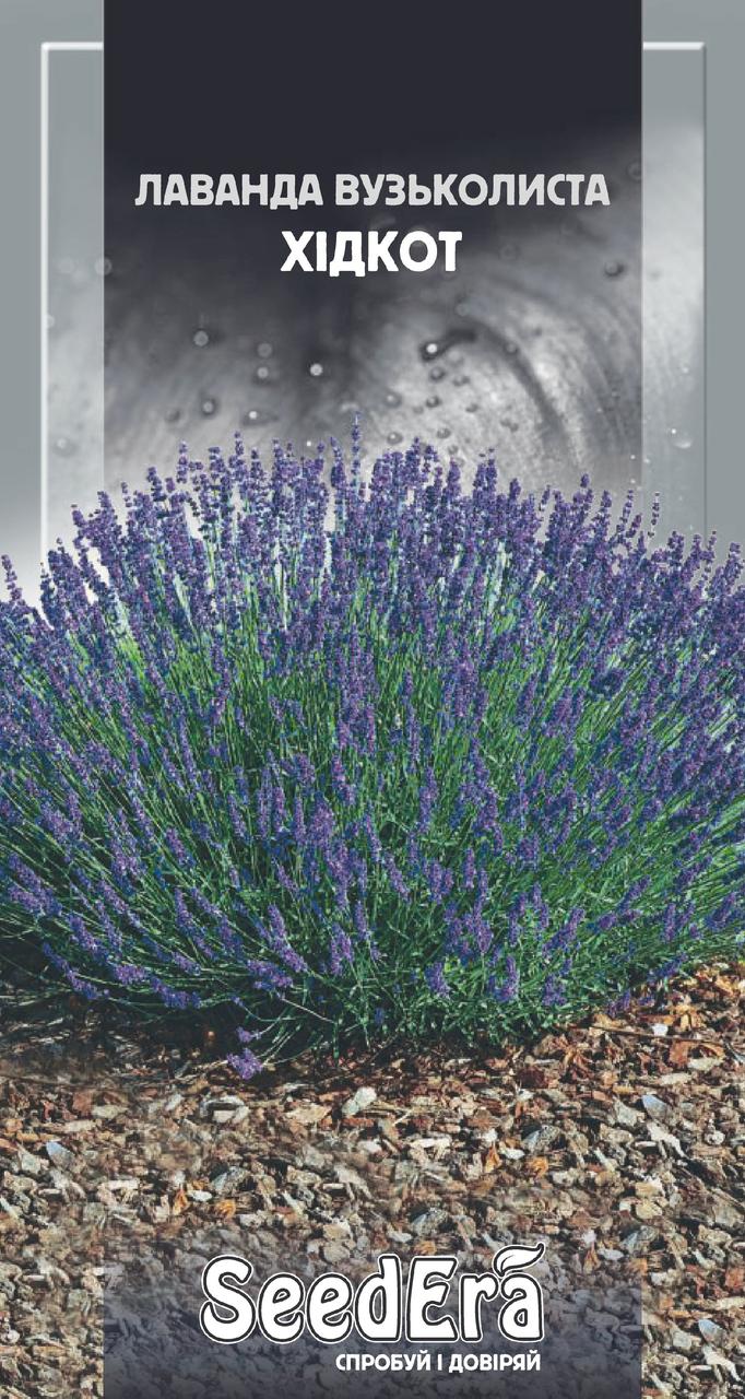 Лаванда Вузьколиста Хідкот 0,1 г Seedera, фото 1