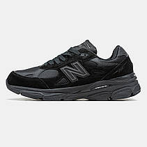 Чоловічі зимові кросівки Нью Баланс New Balance 990 Black Gore-Tex Winter (термо) ALL19013, фото 6
