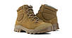 Тактичні черевики Койот (беж) зимові "SML W Boots", армійські берці замшеві прошиті, фото 3