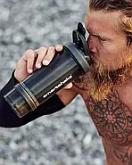 Шейкер спортивний SmartShake Revive 25oz/750ml Black, фото 7