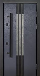Вхідні двері з терморозривом Revolution та замками Mottura Антрацит