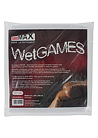 Простирадло для масажу та сексу БДСМ SexMAX WetGAMES Sex sheet 180 x 220 cm Білий колір