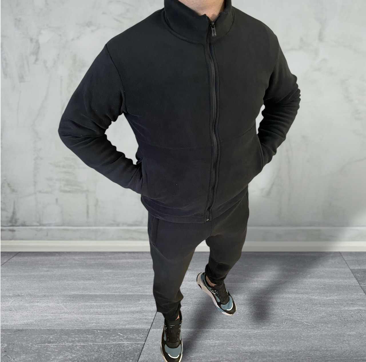 Флісовий спортивний чоловічий костюм Maxy