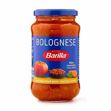 Соус томатний з яловичиною та свининою Bolognese Barilla, 400 г
