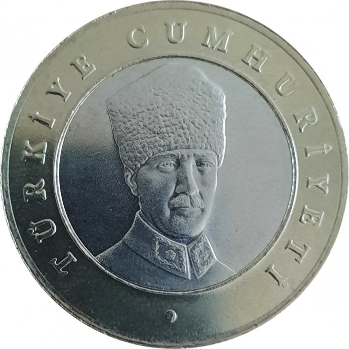 Туреччина 5 лір, 2024 рік, фото 1