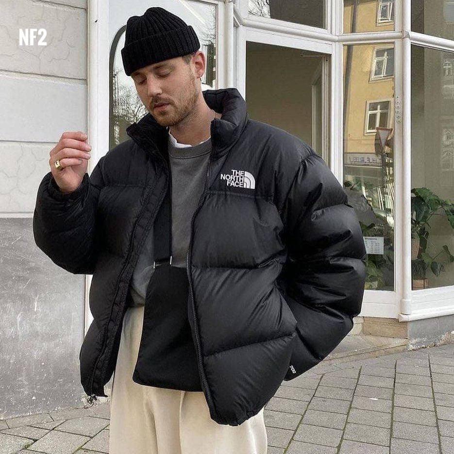 Зимова куртка NF24 чорна, фото 1