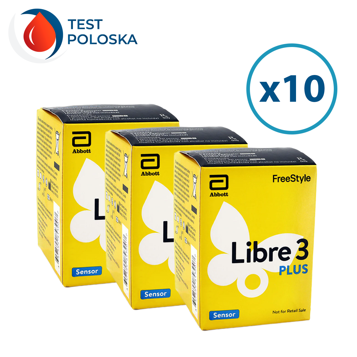 Сенсор FreeStyle Libre 3 Plus (Фристайл Либре 3 Плюс) 10 уп.