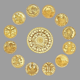 Сувенірні монети серія Знаки Зодіаку