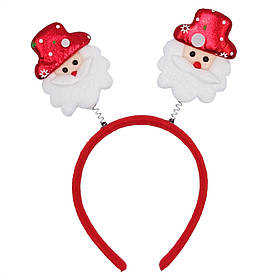 Обруч карнавальний "Санта" Babmi 6241-13(Санта) 23 х 10 см, Toyman