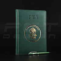 Блокнот щоденник датований НГУ з тисненням  А5 на 2025 рік