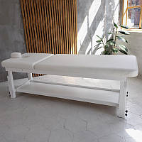 Масажний стаціонарний стіл KP-11 White