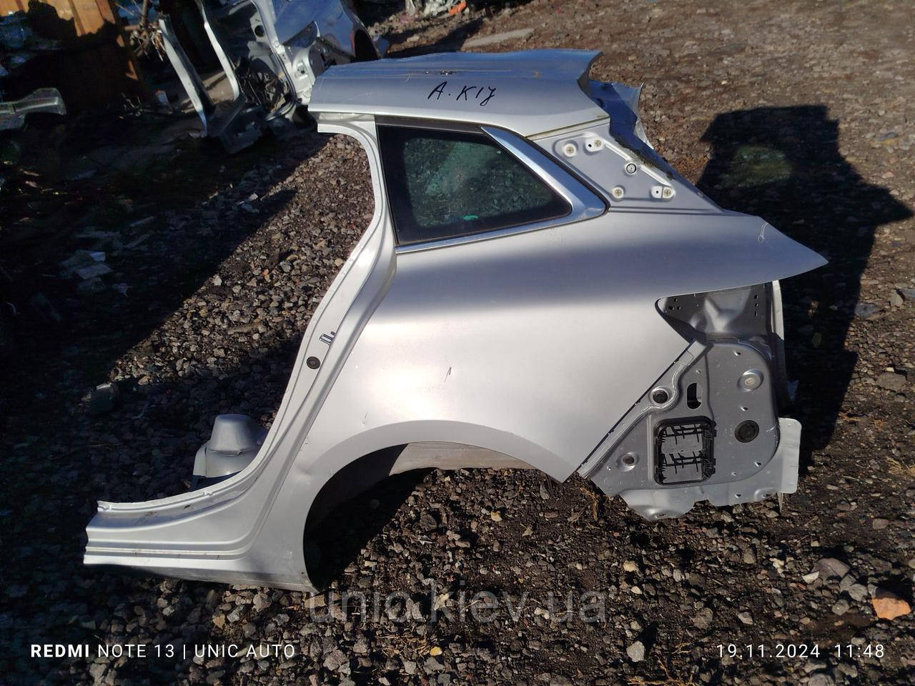 Кузов чверть задня ліва Renault Megane 4 combi б/в