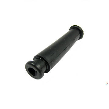 HV2206-PVC-BK-D1 Амортизатор, Діам.монтажн.отв: 8мм, Діам.отв: 5,5мм, ПВХ, чорний